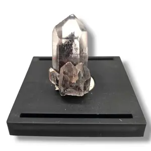 Stunning Red Phantom Quartz Crystal - Unique Mineral Display