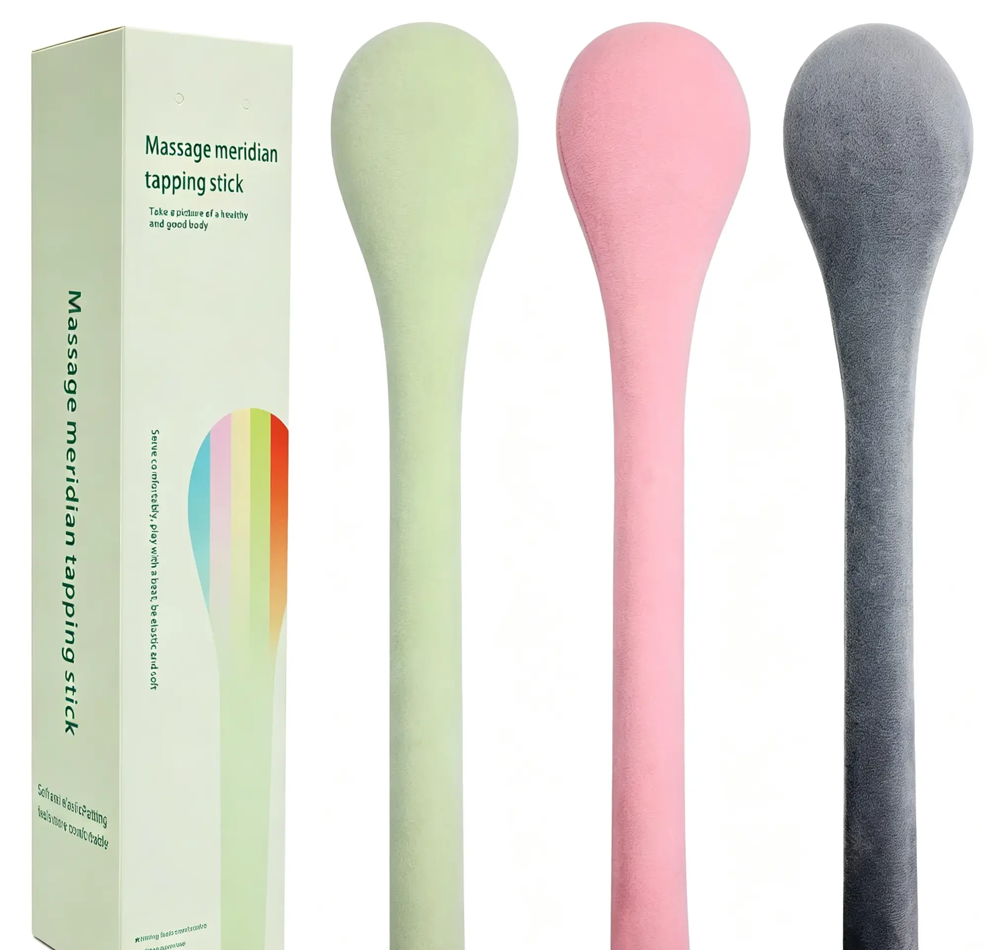 Massage Stick for Neck Back and Body Relaxation - Self Care Tool for Tension Relief, Ideal Gift for Women