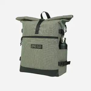 RIVER ROAD CityRoll Easy Access Roll Top Backpack w/ Laptop Pocket