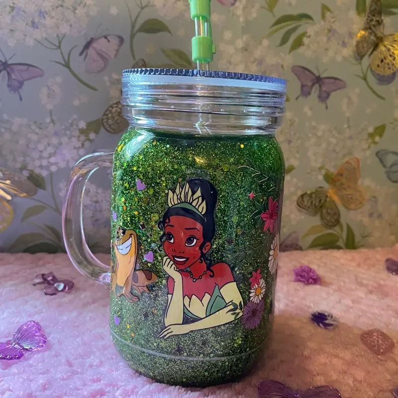 Princess mason jar cup 20 oz