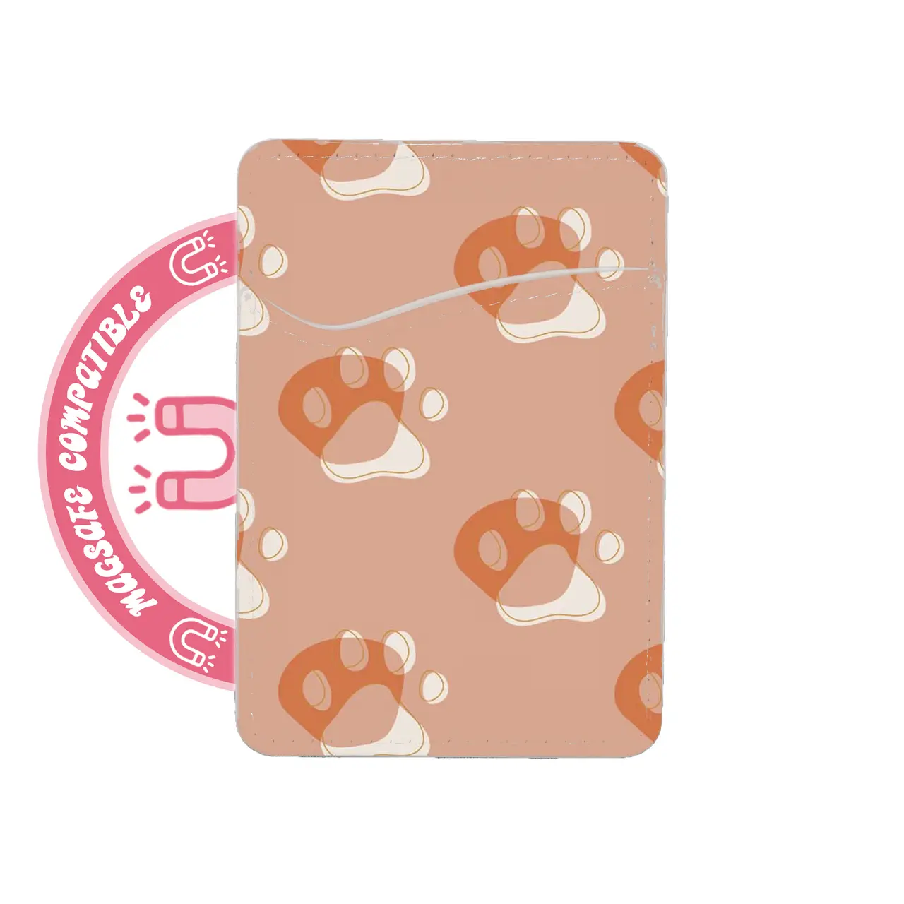 abbyrose Boho Paws Card Holder with magnet