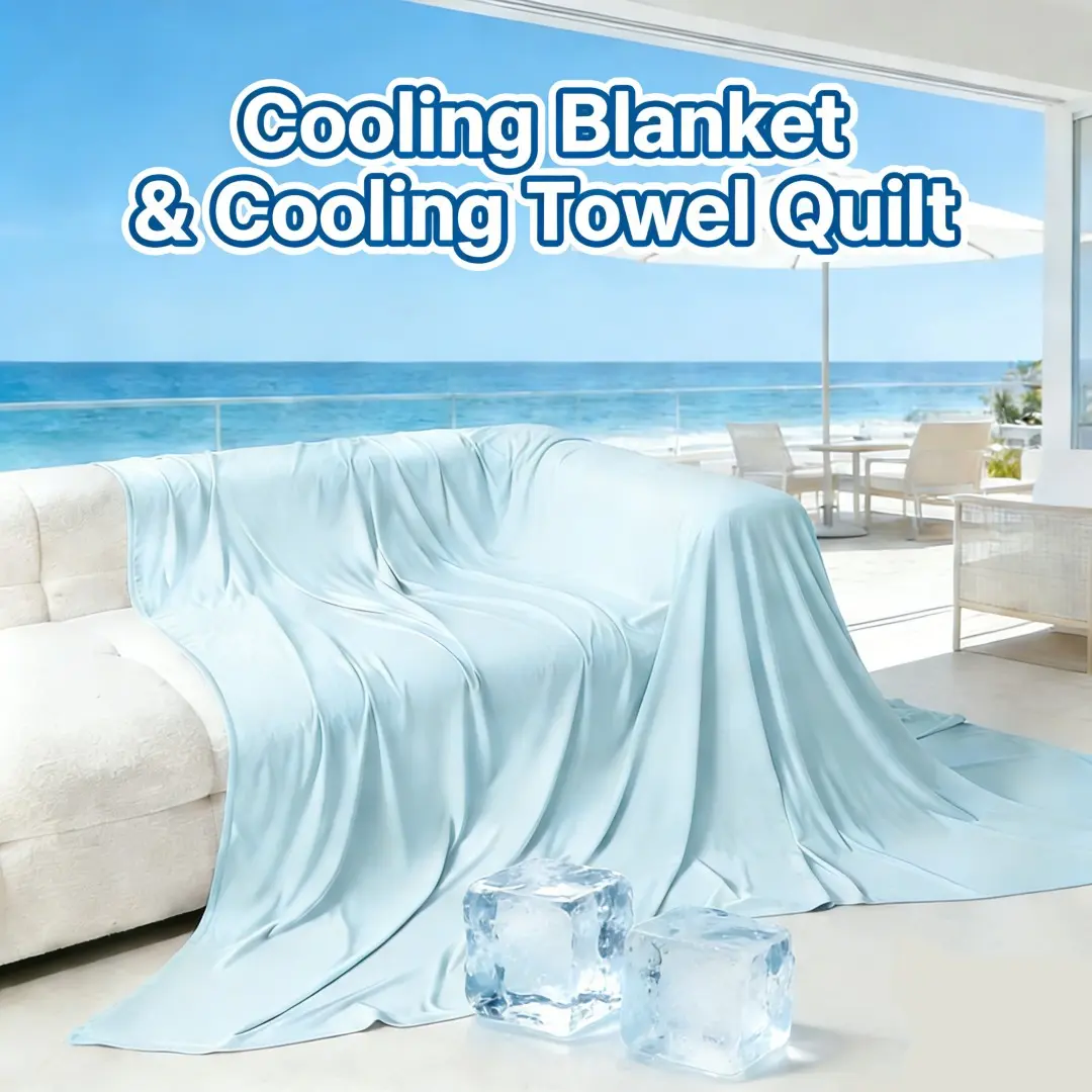 1pc Lightweight Summer Cooling Blanket, Cozy Cooling Blanket, Soft Throw Blanket for Couch, Minimalist Nordic Style, long-lasting cool locking, breathable and moisture-wicking, ice silk skin-friendly fabric, perfect for hot sleepers