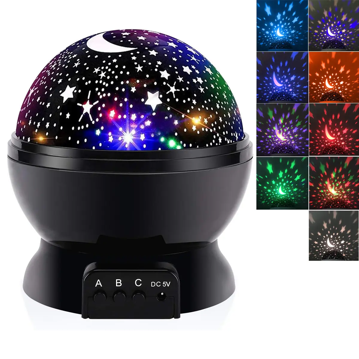 Star Projector Night Light for Kids - 360° Ceiling Stars | Glow-in-the-Dark Toy, Children's Day Birthday Gift  for Boys & Girls