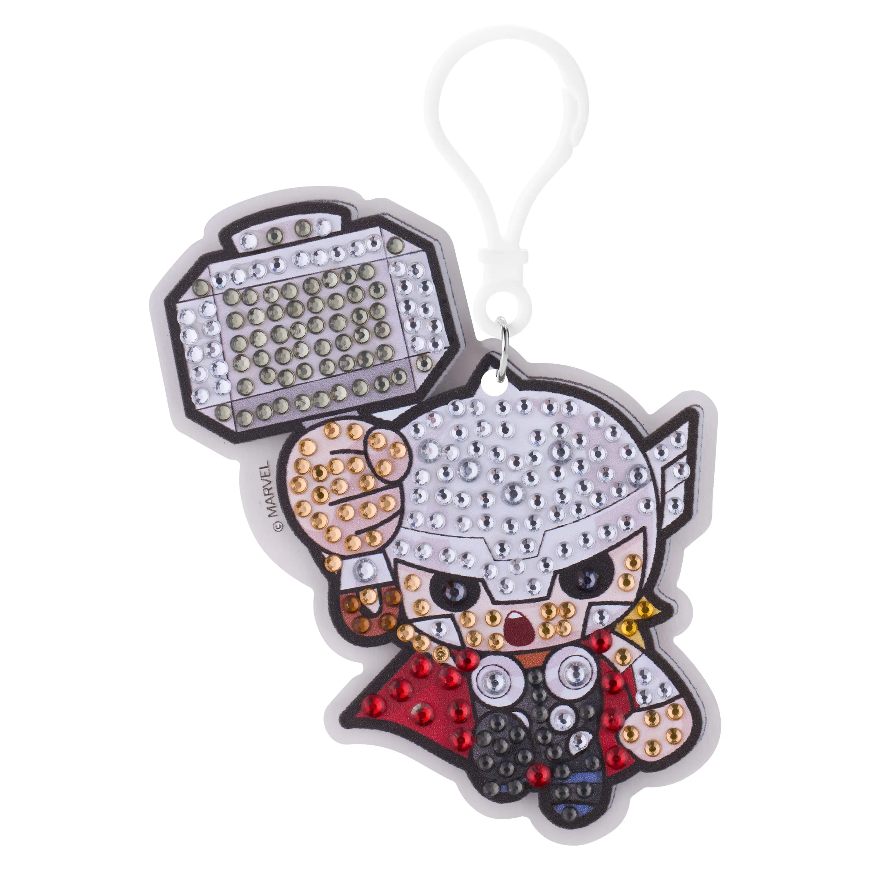 Diamond Art Club® Easy Gem™ Keychain - Thunder God Thor™ Diamond Painting Kit