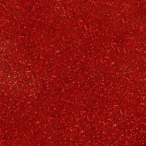12" Siser Glitter Heat Transfer Vinyl - Red
