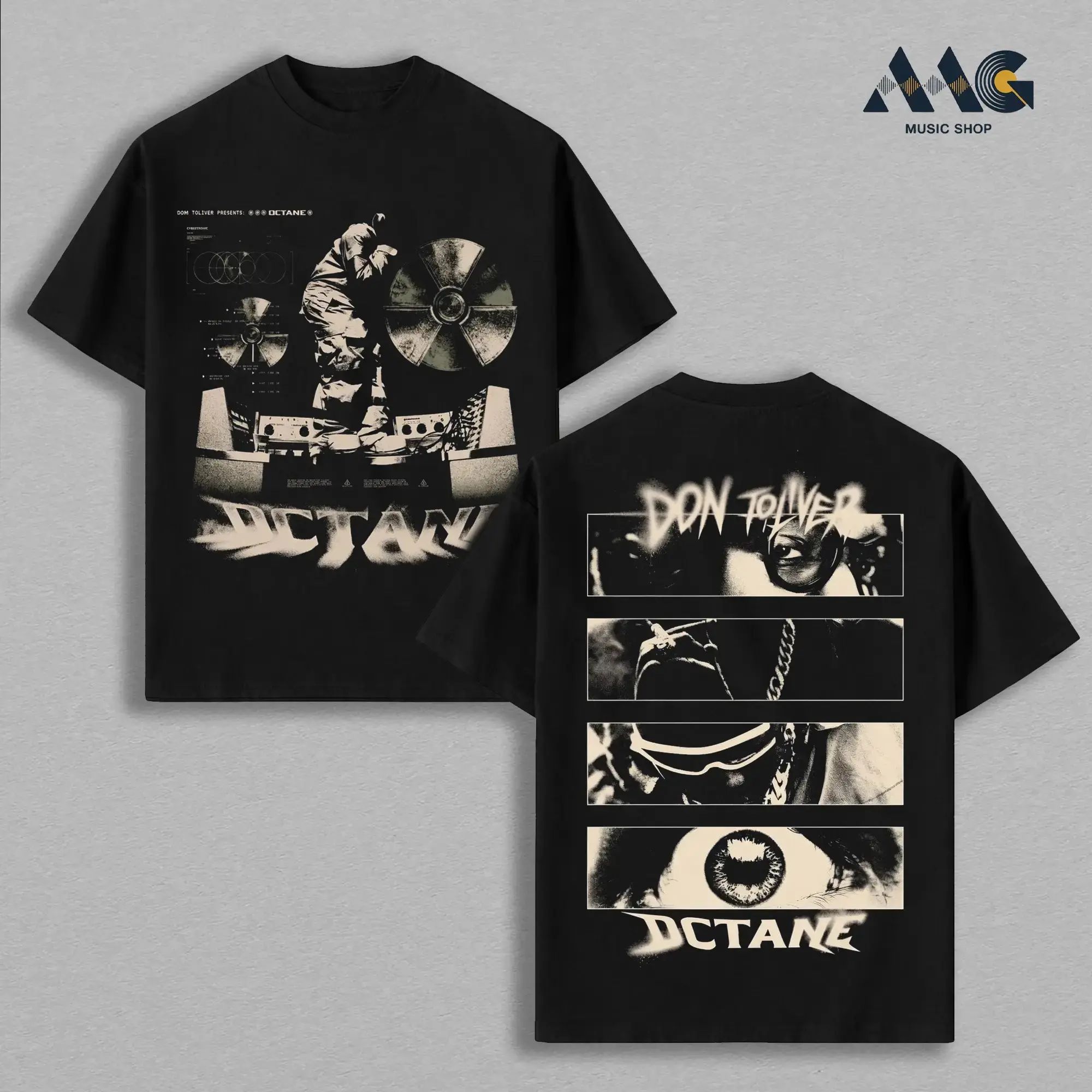 Octane Album 2026 Edition Graphic Tees, Donny Toliver Official For Toliver Gang Oversized Streetwear Shirt, Trendy Rap Music Apparel, Washed Cotton Top, Heavy Cotton Boxy Tee, Unisex Street Fit