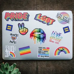 LGBTQ+ Stickers - FREE with Any PRIDE Product Order - Just Add To Cart