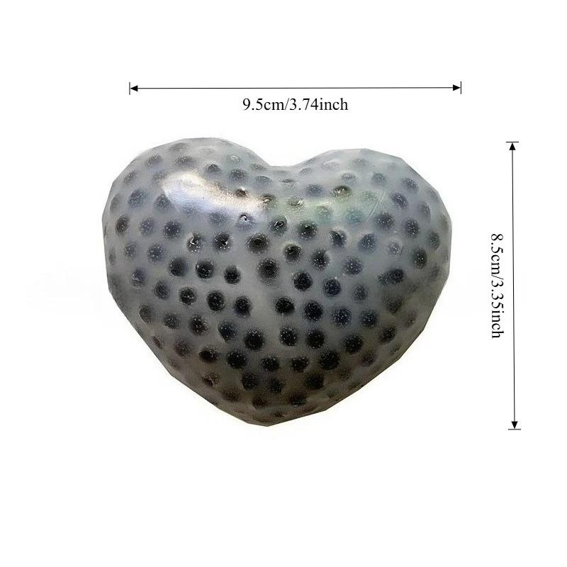 Fun Love Squishy Pimples Squeeze Toy Pinch Love Pimples Anti-pressure Vent Toy Creative Stress Relief Fidget Toy Decompress Gift