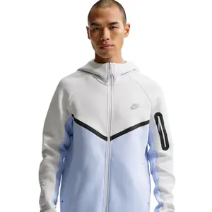 Men's Nike Tech Fleece Full-Zip Windrunner Zip Front Jacket, Sports Outerwear for Athletic Activities