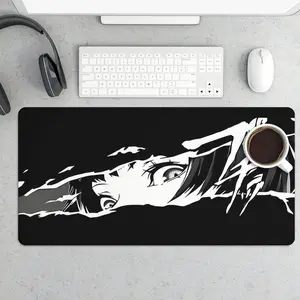 Anime Style Gaming Mouse Pad with High-Resolution Artwork for Enhanced Precision and Comfort Ideal for Gamers with Anime Theme and Versatile Use