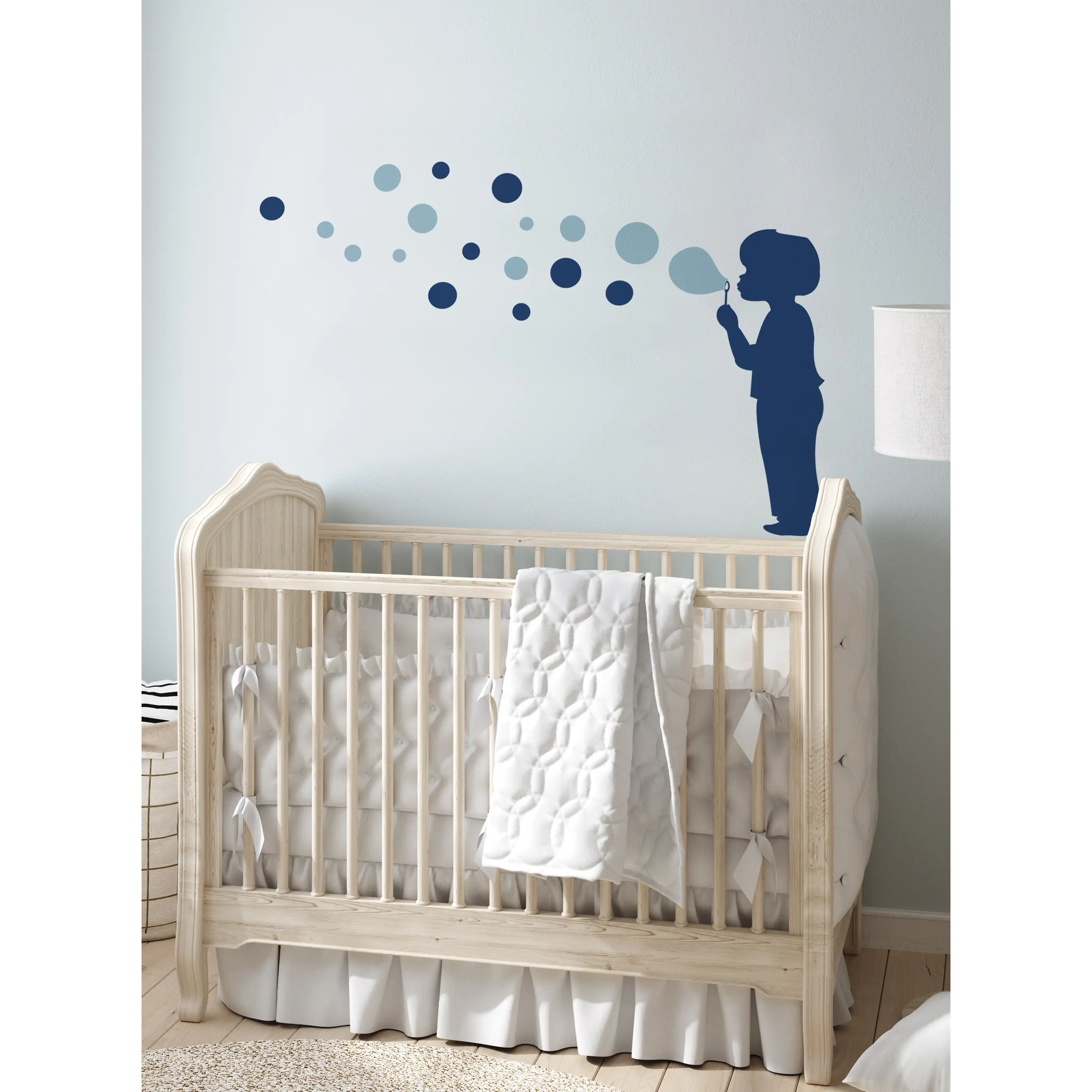 Bubble Boy Decal - Children's Vinyl Wall Decal
