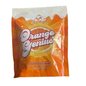 Orange Genius antioxidant natural energy  instant Beverage  Sugar free
