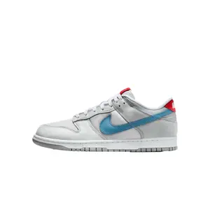 Nike Dunk Low QS Metallic Silver/Aegean Storm  HF0391-001 Men's
