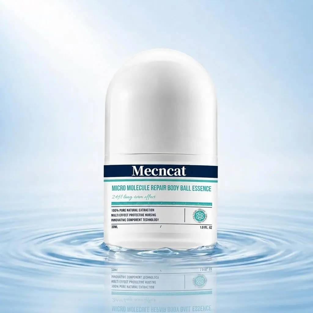 Mecncat Multi-Effect Roller Micro-Molecular Essence, Natural Plant Concentrated Extract for Daily Skin Care