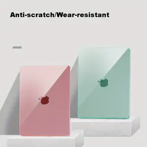 Ultra-thin Transparent Acrylic Protective Case, Suitable for MacBook Air M1/M2/M3, A2681/A3113 - Transparent Protective Shell, Suitable for MacBook Pro 13/14/16, A2991 and Air 15.3, A3114