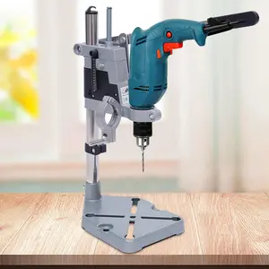 Floor Drill Press Stand Table for Drill Workbench Repair Tool Clamp for Drilling Collet,drill Press Table 6102 Dual - hole Electric Adjustable Drill Press Stand -25mm Thickened Column for Stability, High Strength Spring Heavy Duty Hardware Power