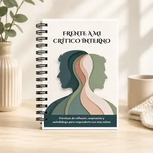 Spanish Edition Healing Journal, Self-Reflection Breathing Practice Book, Anxiety Management Notebook, Psychological Therapy Planner
