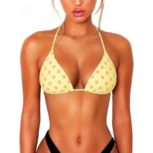 #02 Yellow Orange Polka Dot