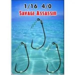 4/0 Weedless Hooks - Compact Design for Versatile Use in Various Applications