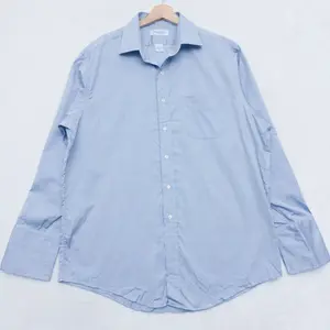 VTG Brooks Brothers Shirt Men 16.5 33 Sky Blue Makers USA Made Corpcore Pristine