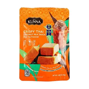 KUNNA Freeze Dried Coconut Candy - Thai Milk Tea Flavor, 25g - Authentic Thai Snack, Popular on Xiaohongshu, Celebrity Endorsed