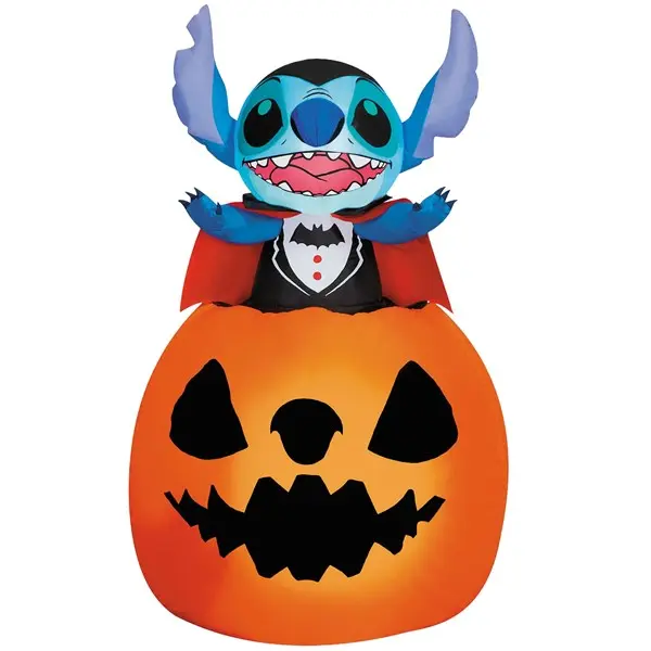 Inflatable Vampire Stitch in Pumpkin Decoration