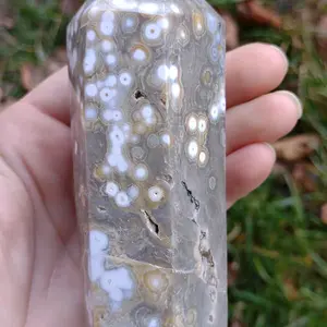 Ocean Jasper Crystal Tower