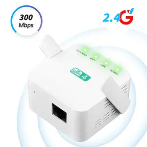 2026 WiFi Range Extender,300Mbps Dual Band (2.4GHz) Signal Booster,Covers 1000 sq. ft & 50 Devices