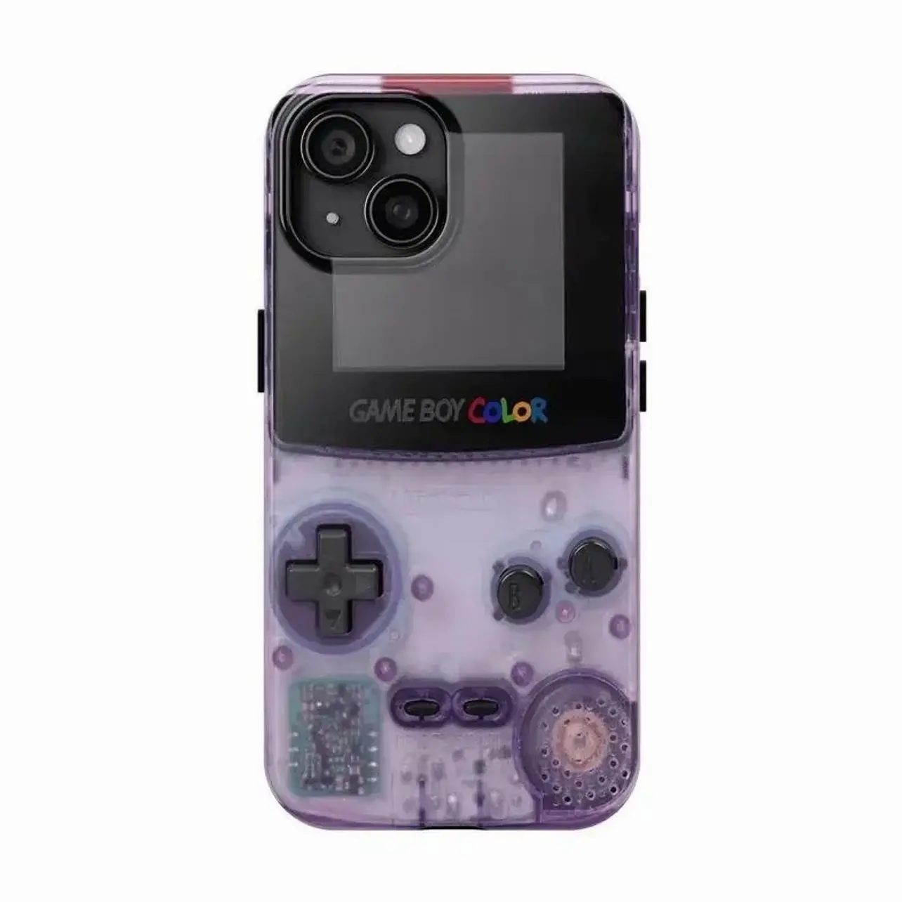Gameboy Color Console World Poster Stylish Snapback Rubber Phone Cover, Compatible with iPhone X, 11, 12, 13, 14, 15, 16, 17 & more