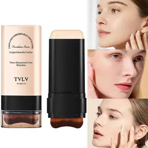 Long Lasting Five Color Concealer Pigmented Natural Enhance Makeup Look Super Coverage Concealer