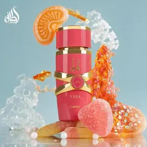 Lattafa Yara - Vanilla, Gourmand, Fruity, Floral - Eau de Parfum Long-Lasting Fragrance for Women, 3.40 Ounce / 100 ml