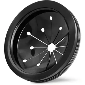 Garbage Disposal Splash Guard Collar Sink Baffle, Food Waste Disposer Parts Accessories, 3-1/8 Inch Multi-function Drain Plugs for Garbage Disposals by