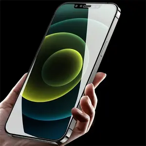 4-Piece Tempered Glass Screen Protectors for iPhone 16/15/14/13/12/11 Pro Max, 2025 HD Transparent Full Cover Smartphone Protective Accessories, Anti-Oil Stains, Shockproof, Perfect Feeling, Enhanced Protection