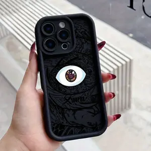 Case for IPhone 17 Pro Max 16 Plus 15 14 13 12 11 Air E with A Unique One-Eyed Design Drop Protection Shockproof Soft Silicone Smartphone Cover