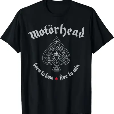 Motorhead Lemmy Kilmister Official Rock T-Shirt - Men's/Unisex, 100% Cotton, Large - View #8