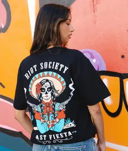 The Last Fiesta Vaquera Cowgirl Womens Tee