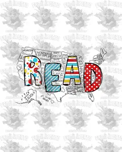 Read #2 DTF Transfer