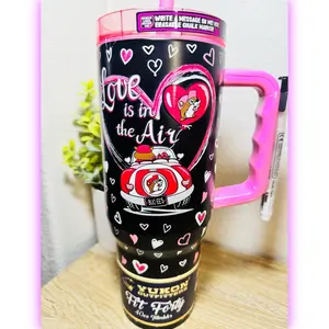 Buc-ee's "Love is in the Air" Valentine's Tumbler