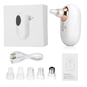 SALE - Mini Pore Vacuum Cleanser - Facial Cleaner - Flawless Facial Skin - 5 Suction Heads - USB Rechargeable Device - 3 Modes for All Skin Types - Luxury Skincare