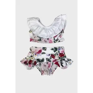 eden bikini || white floral