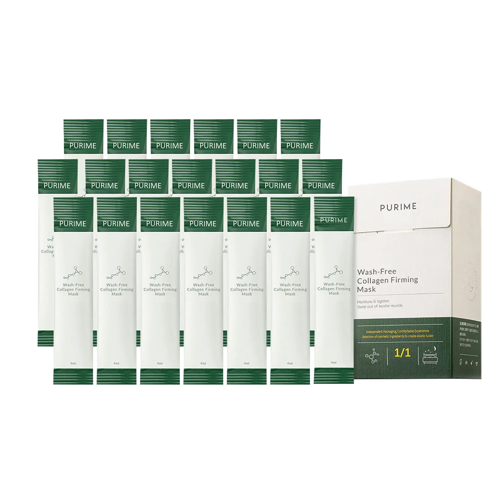 Collagen Firming Mask Wash-Free Sleeping Mask for Lifting, Firming, and Anti-Aging Moisturization