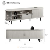 69" Style C-Natural White