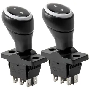 2PCS Replacement Joystick Parts for Kids Bumper Car 6V 12V Forward and Reverse Controls