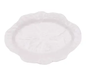 Cabbage Leaf Serving Platter by Valerie