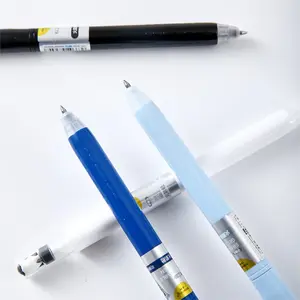 4pcs Erasable Floating Pen Set, Crystal Blue & Ink, Ideal for Students & Office Use, Back-To-School Gift