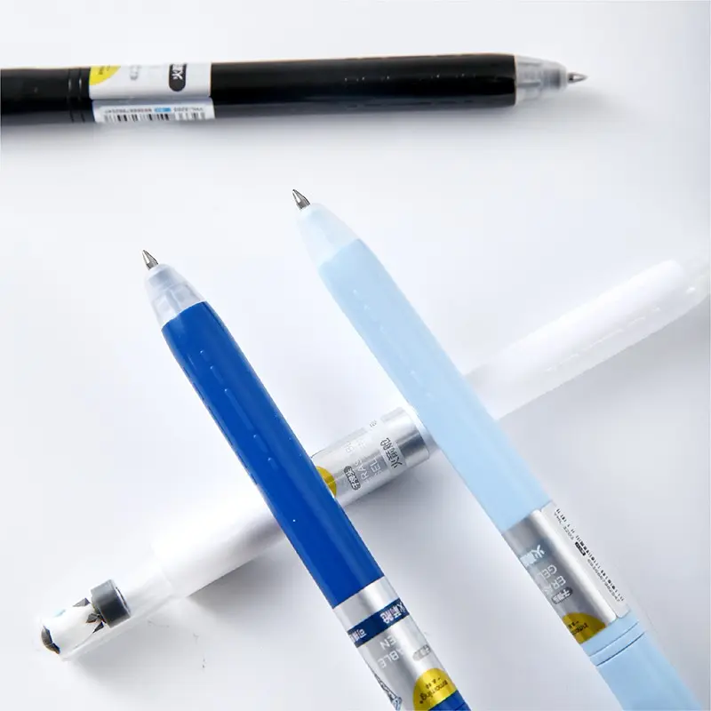4pcs Erasable Floating Pen Set, Writing Tools, Crystal Blue & Ink, Ideal for Students & Office Use, Back-To-School Gift
