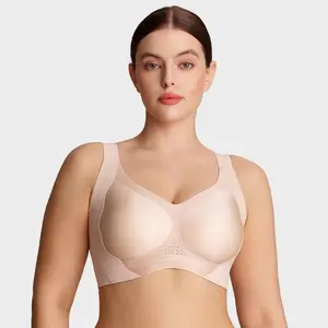SheCurve Jelly Bra 2.0 Wireless Support Bra Buttery Soft Seamless Bralette for Everyday Womenswear