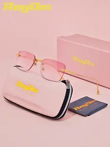 Reydix Unisex Lightweight Elegant Fashion Frameless Sunglasses, Outdoor Camping Picnic Casual Sun Glasses Uv400 Protection