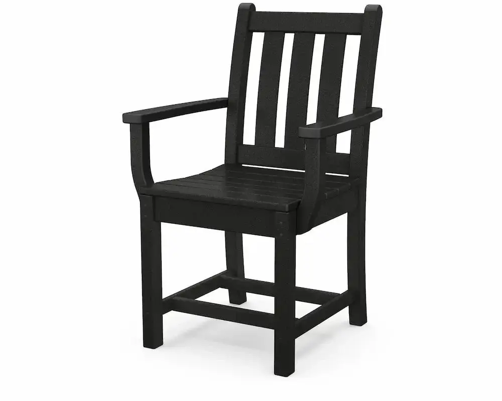 POLYWOOD Traditional Garden Dining Arm Chair