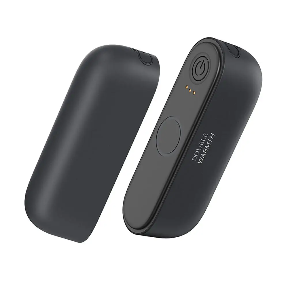 2 in 1 Magnetic Rechargeable Hand Warmer, Electric Portable Hand Warmer, Ergonomic Compact Pocket Heater, Long Lasting Safe Heating